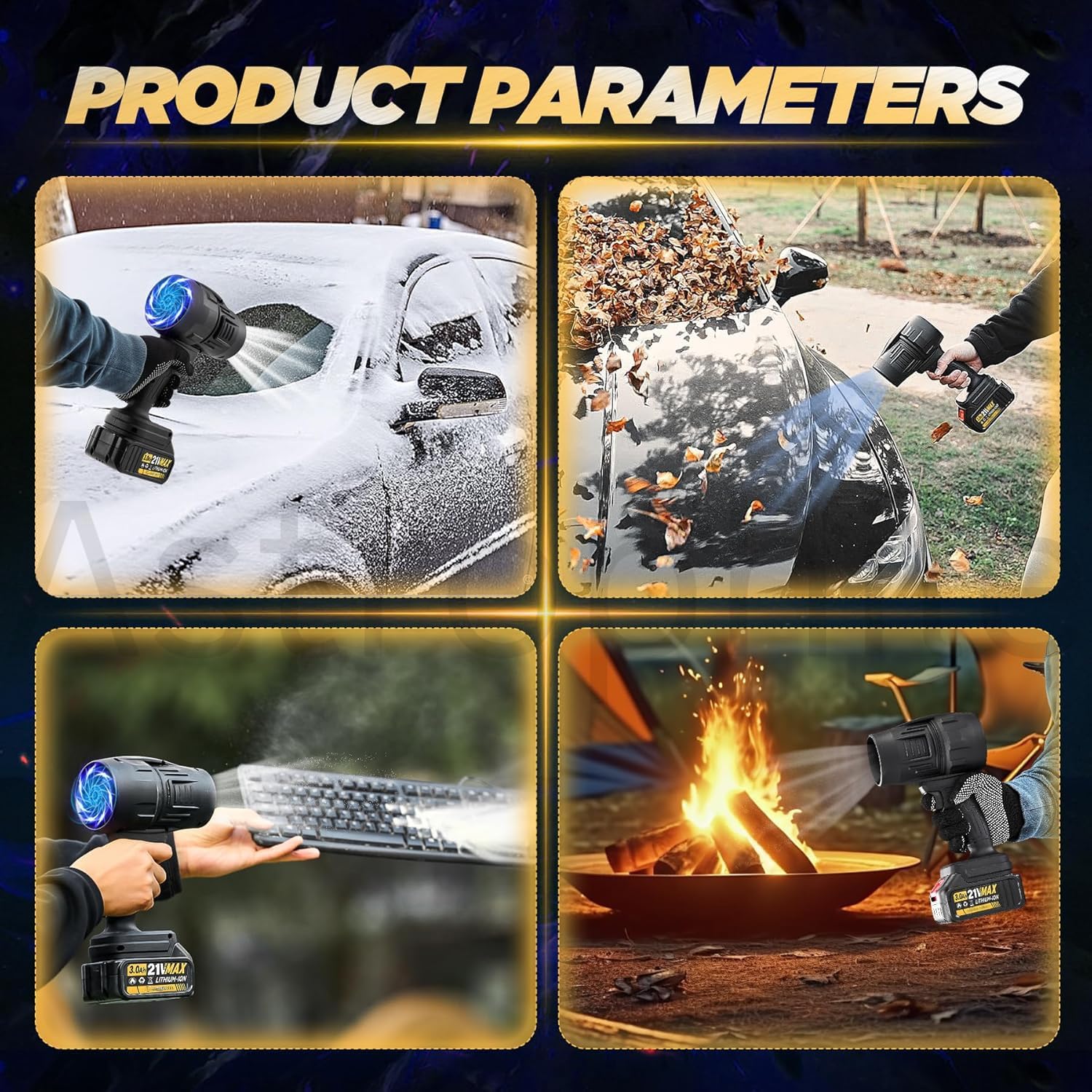 180,000 RPM, 120 MPH, Lightweight Portable TurboDry Cordless Car